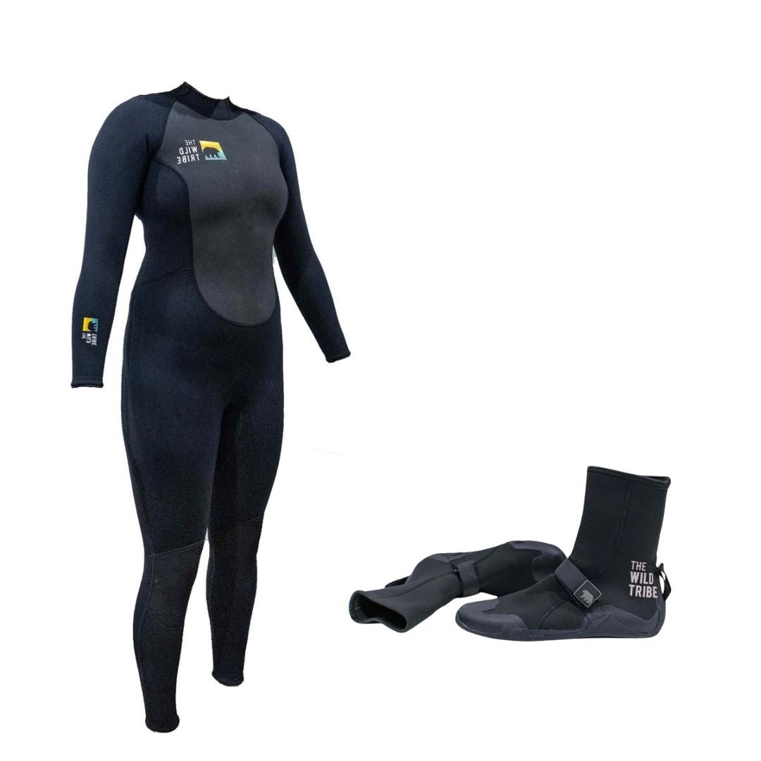Wetsuit et chaussons - Femme - The Wild Tribe