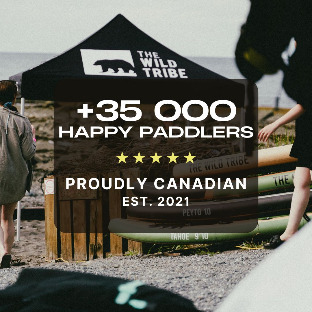 Athabasca S 12'6 Green Inflatable Paddle board (Hybrid Carbon Paddle + Bag with Wheels) - The Wild Tribe