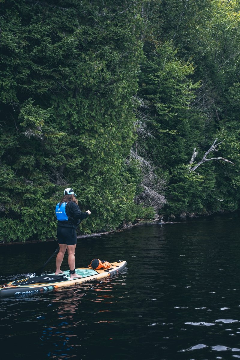 Planche de paddle gonflable Athabasca S 12'6 verte - The Wild Tribe