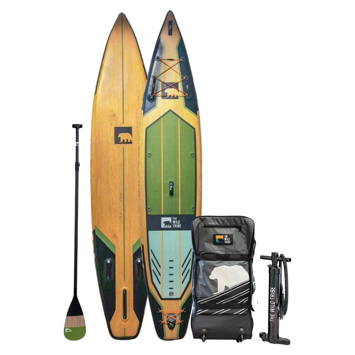 Columbia S 12'6 Inflatable Paddleboard - Carbon Paddle & 20PSI - The Wild Tribe