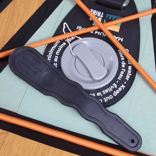 WOTEG Vis De Dérivation Pour Planche De Paddle – Acier Inoxydable 316, Installation Sans Outil, Adaptateur Central, Kit De Réparation