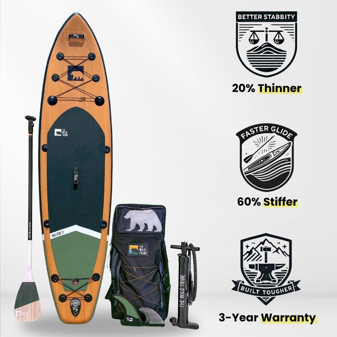 Maligne 11' Inflatable Paddle Board - The Wild Tribe