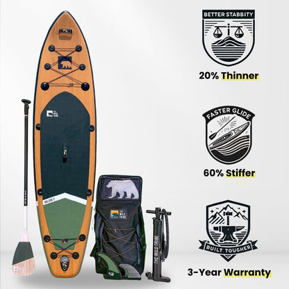 Maligne 11' Inflatable Paddle Board - The Wild Tribe