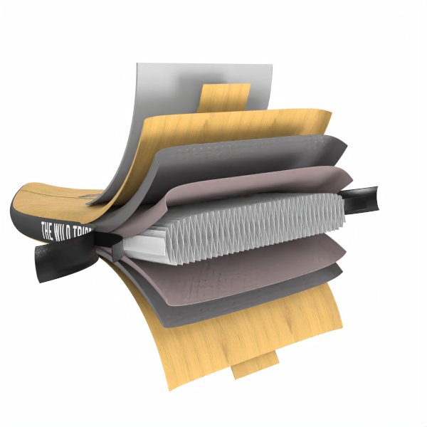 Maligne XL Blue: Premium 9'6" Inflatable Paddleboard for White Water (2023) - The Wild Tribe