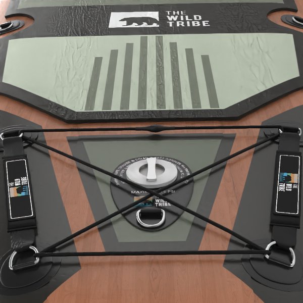 Maligne XL Blue: Premium 9'6" Inflatable Paddleboard for White Water (2023) - The Wild Tribe