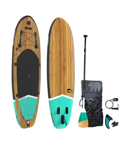 Maligne XL Blue: Premium 9'6" Inflatable Paddleboard for White Water (2023) - The Wild Tribe