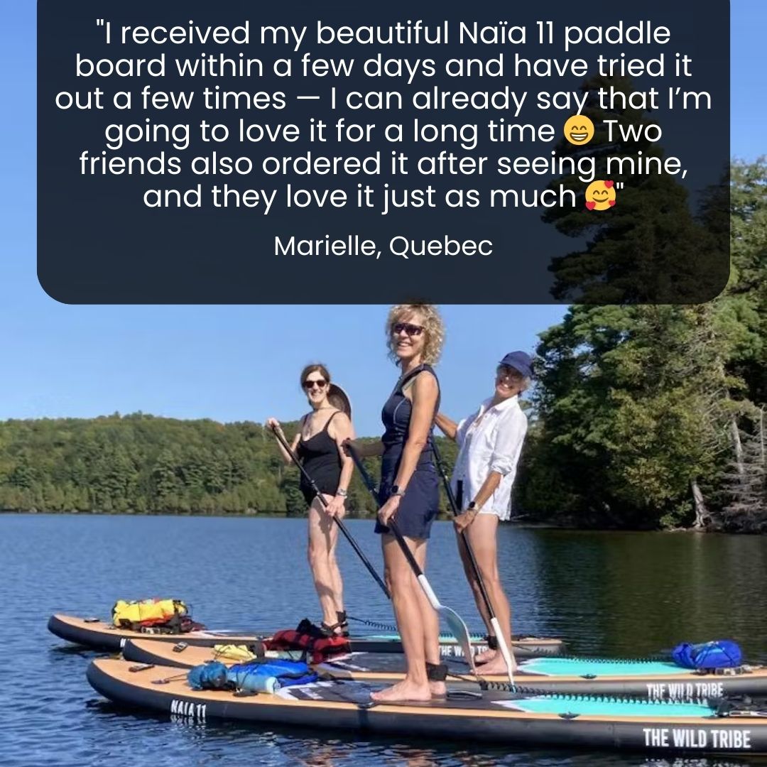 Naïa 11' Inflatable Paddle board - The Wild Tribe