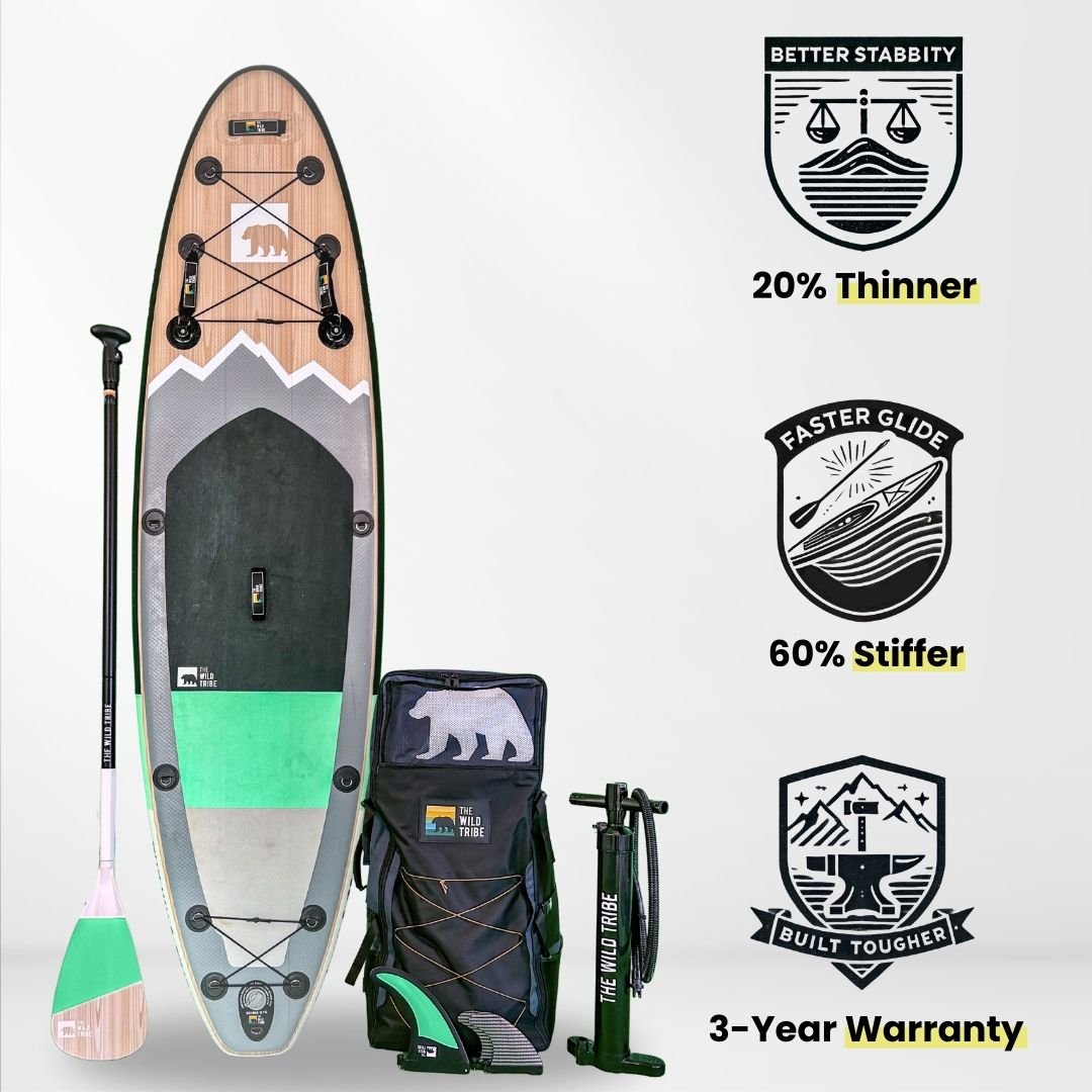 Peyto 11' - planche de paddle gonflable The Wild Tribe
