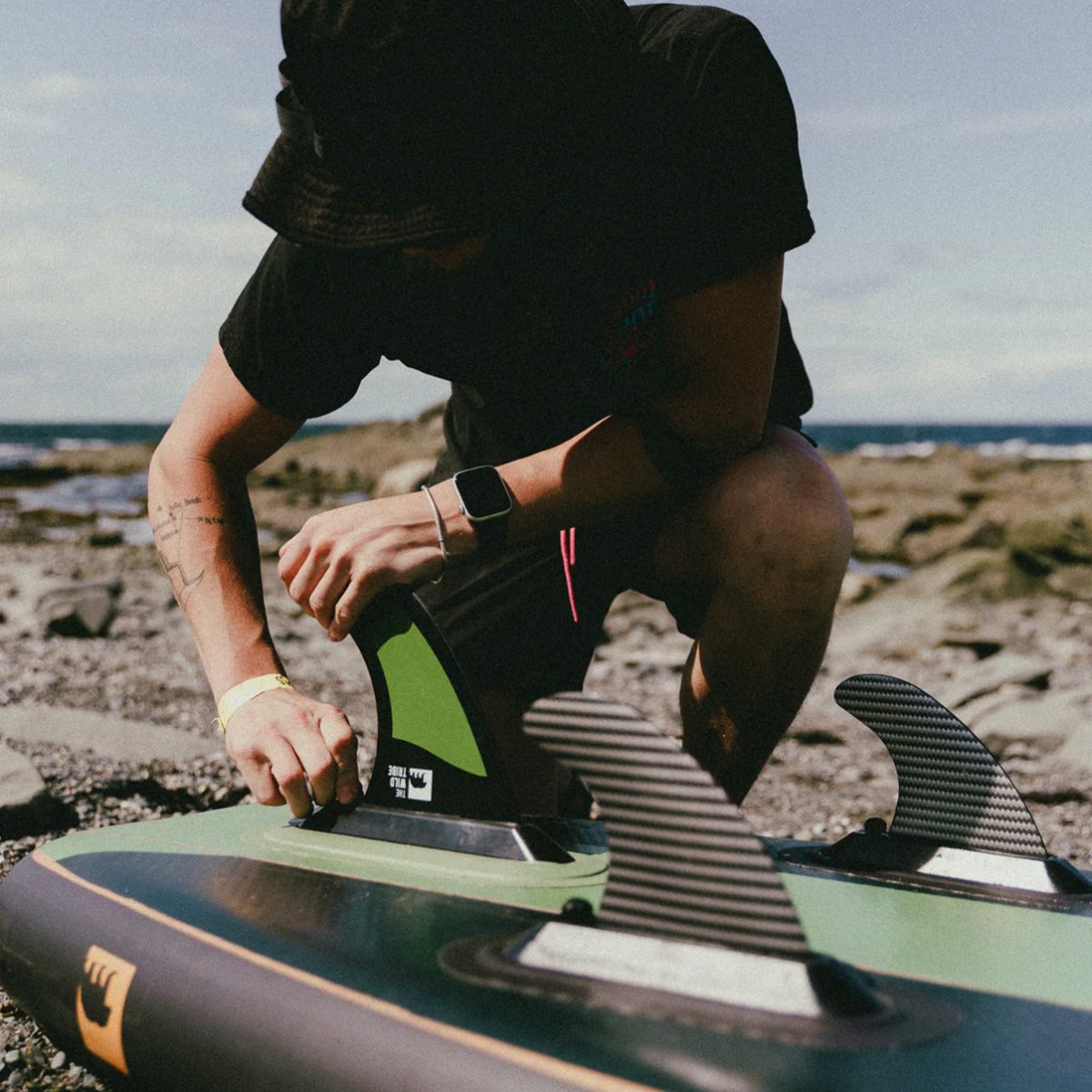 Sequoia 11 Green (2024): Stable 11' Premium Inflatable Paddleboard - The Wild Tribe
