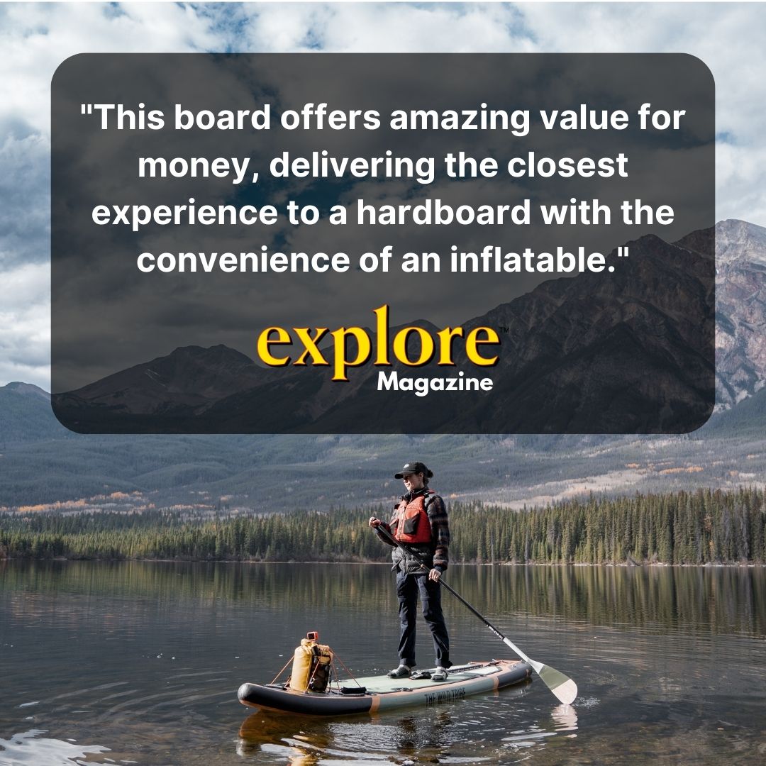 Sequoia XL 11' Green Inflatable Paddle board - The Wild Tribe