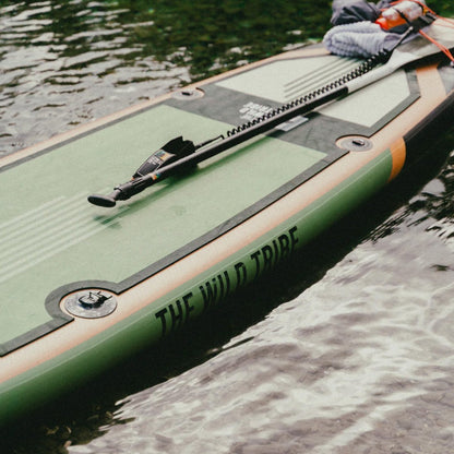 Sequoia XL 11' Planche de paddle gonflable verte - The Wild Tribe