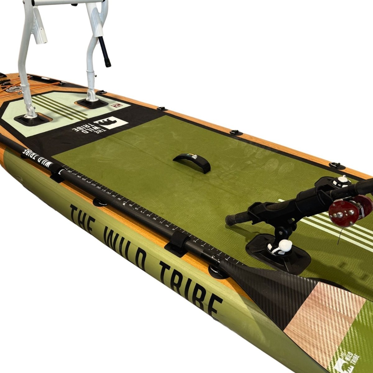 Sequoia XL Bass - Fully Equipped Fishing Inflatable Paddleboard - The Wild Tribe