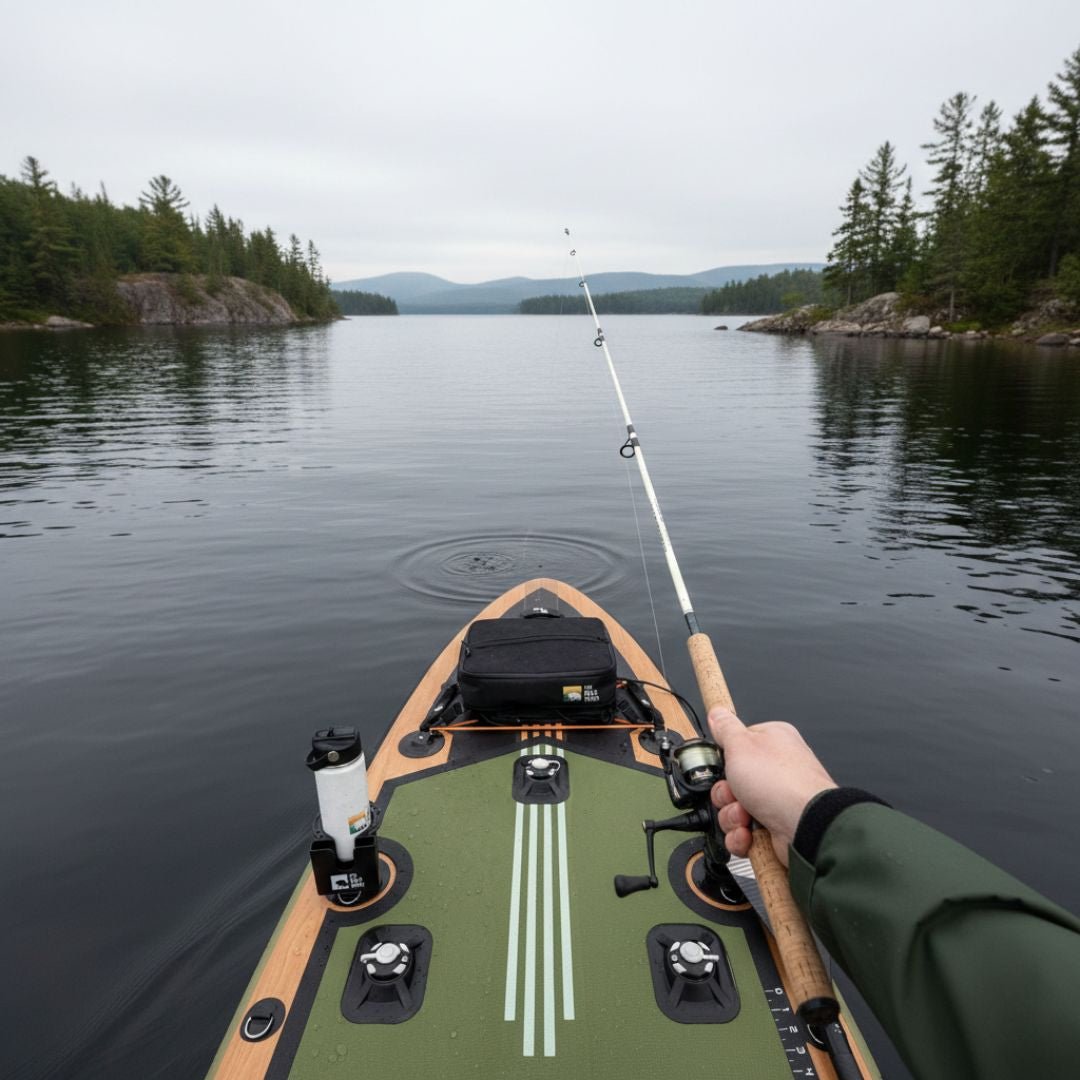 Sequoia XL Bass - Fully Equipped Fishing Inflatable Paddleboard - The Wild Tribe