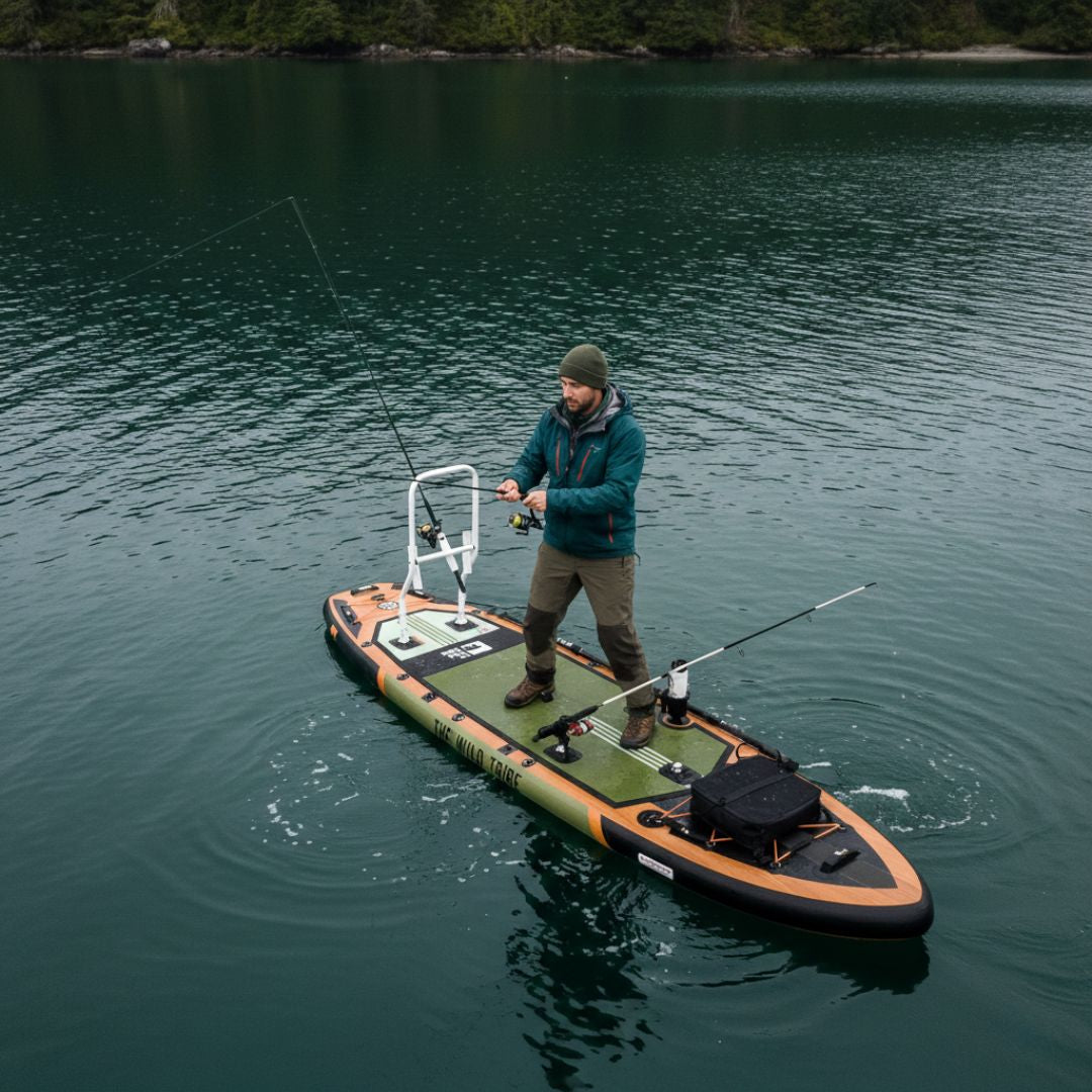 Sequoia XL Bass - Fully Equipped Fishing Inflatable Paddleboard