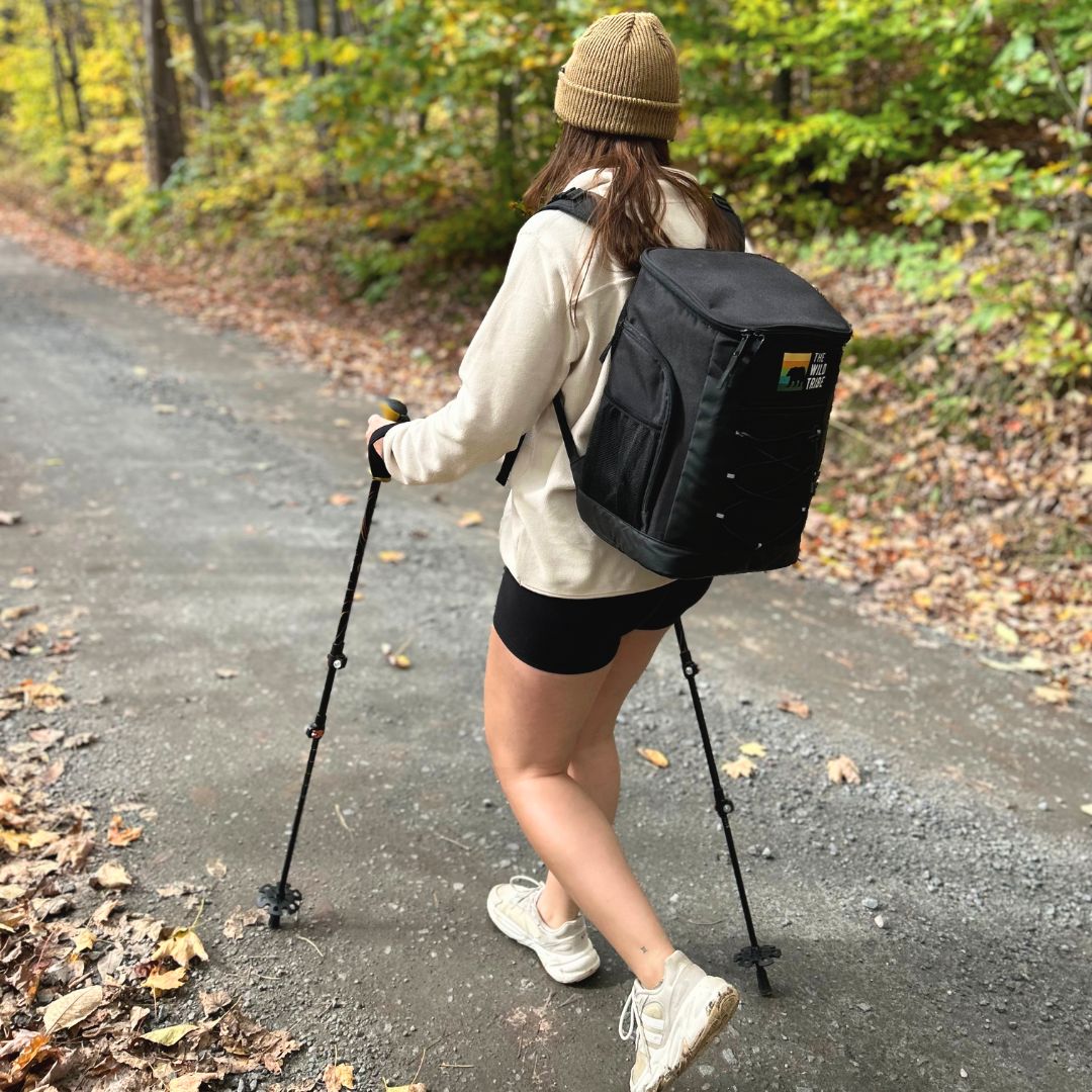 Winter Exploration Kit: Kootenay snowshoe & Ascent trekking poles - The Wild Tribe